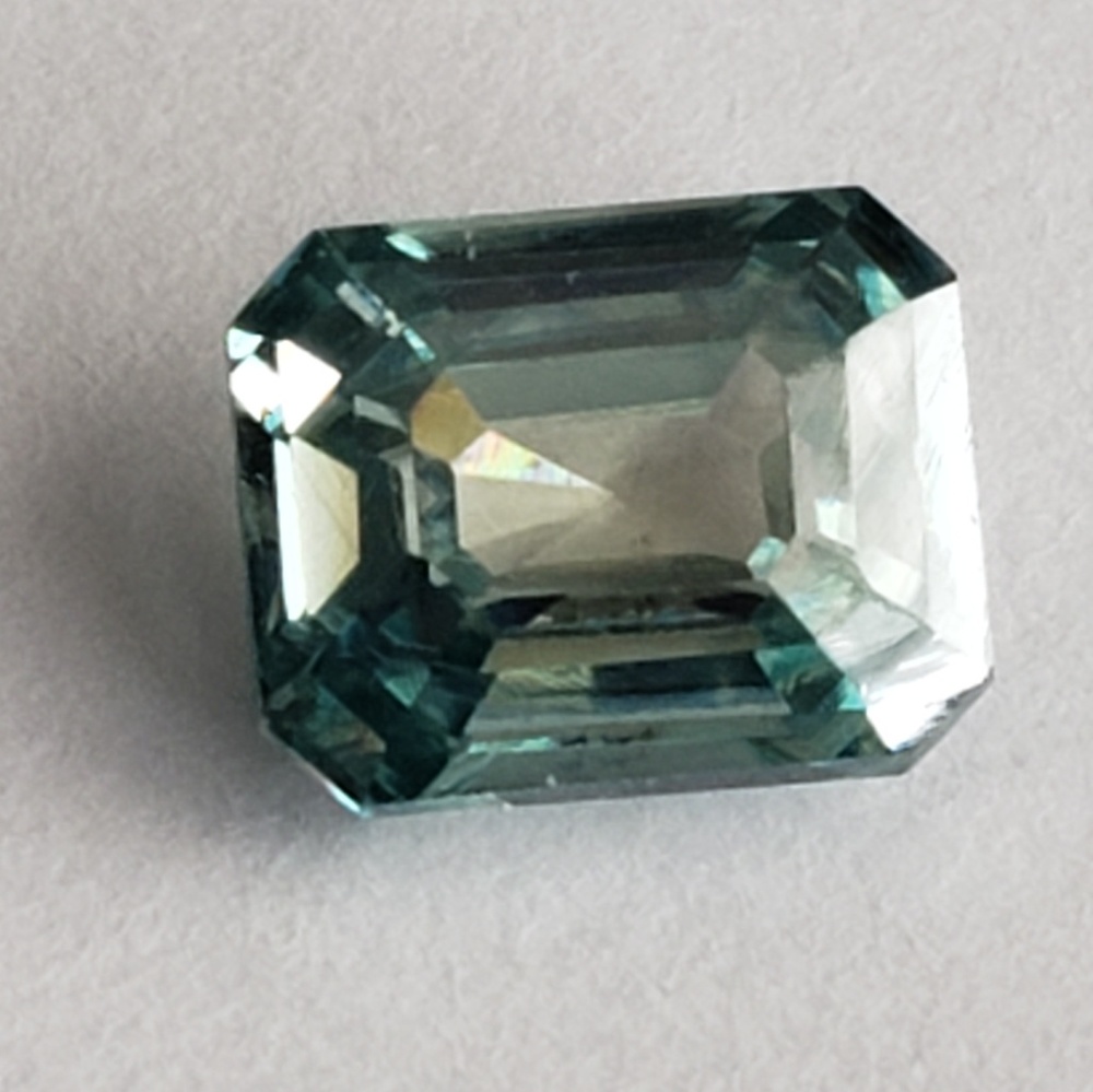 Wow 2.4 ctw emerald cut Moissanite